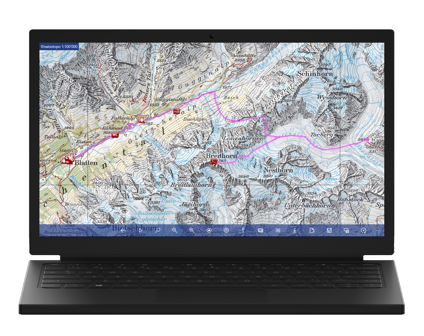 GPS Schweiz PC